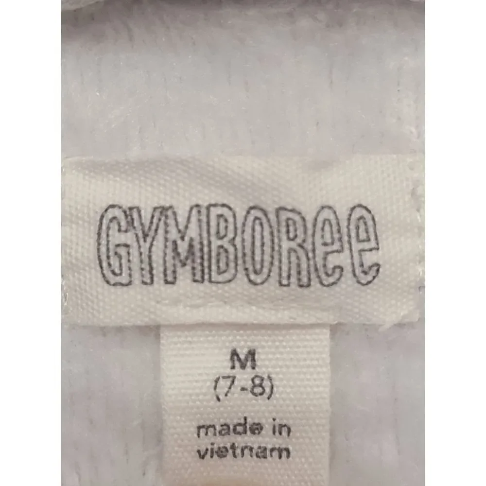 🙂 Gymboree Boy's Like A Boss Varsity Long Sleeve Smile Snap Sweat Jacket Size M